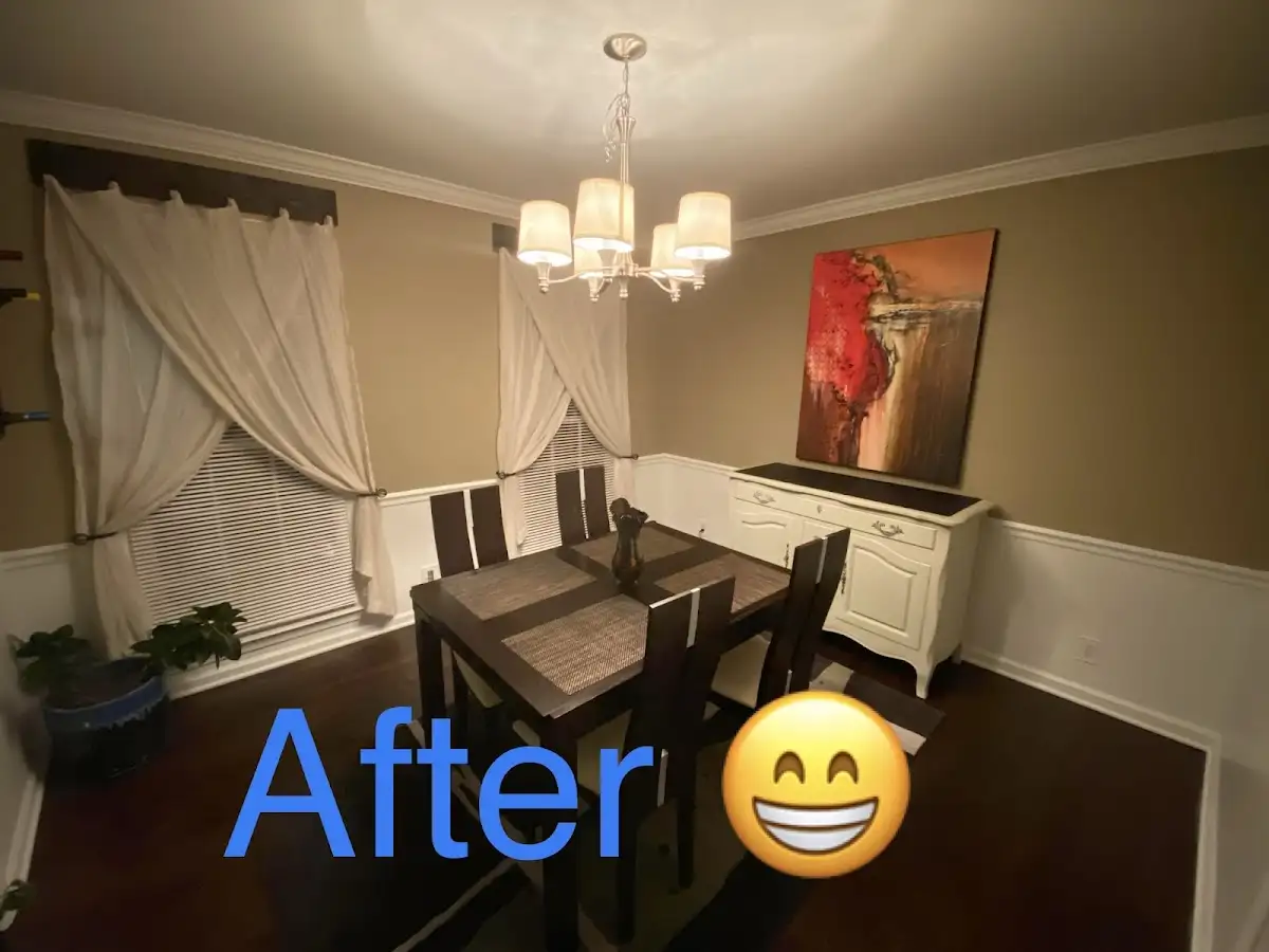 Professional dining room restoration after water damage in Gages Lake